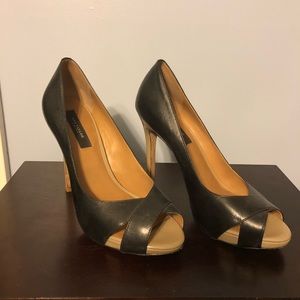 Ann Taylor Peep toe heels